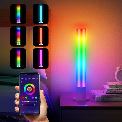 Design Cool Led Mood Light Tuya Wifi Control Dimming Led Tafellamp met RGB Wit