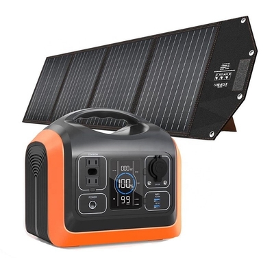 Snel opladen 1200w draagbare batterijbank Power Station met zonnepaneel voor buiten