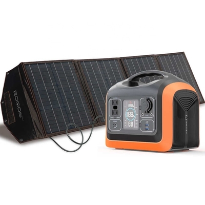 Snel opladen 1200w draagbare batterijbank Power Station met zonnepaneel voor buiten