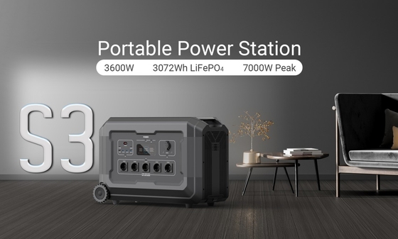110V-240V uitgangsspanning Draagbare zonne-generator met app Wifi Bluetooth voor zonne-energie