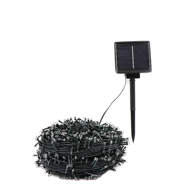 200LED RGB zonne-tuinlampen waterdicht kerststrengverlichting voor buiten IP65