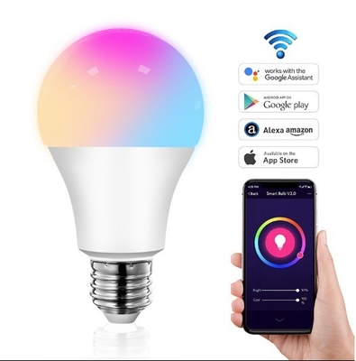 80lm/w Lamp Lichtefficiëntie Tuya Applicatie Control Smart LED Lamp met Wi-Fi