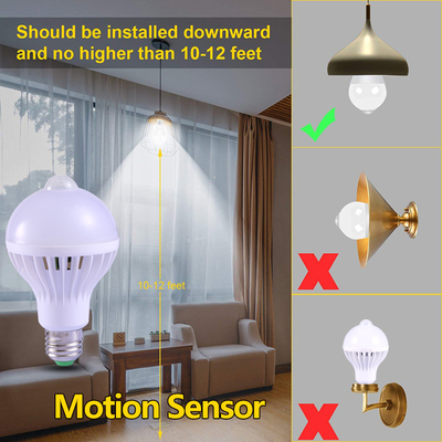 Sensor Switch Mode Hoge lumens Infrarood Pir Bewegingssensor Lamp met Smart Bulb