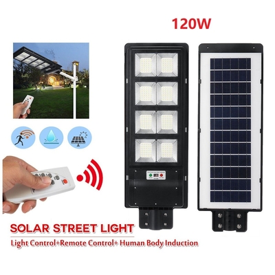 120lm/w Inductiesensor Zonnestraatlicht met hoge lumenefficiëntie