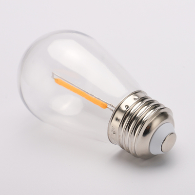 Pc Aluminium Led Single Filament Bulb S14 voor Stemcontrole in Theme Park Party House