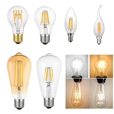 High Lumen 12V 8W E27 A60 Edison-lamp voor werkfunctie en decoratieve verlichting