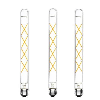 Materialen van de lampkarosserie GLASS CRI Ra 80-90 Led-lamplamp T33 8W E26 E27 gloeilamp