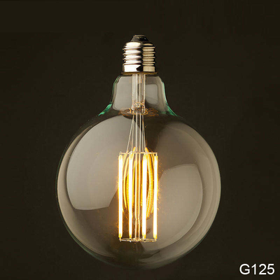 110 lm/w E26 E27 9W G125 G95 LED-gloeilamp met dimmable functie en Amber Glass
