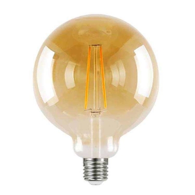 110 lm/w E26 E27 9W G125 G95 LED-gloeilamp met dimmable functie en Amber Glass
