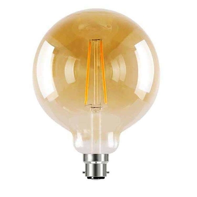 110 lm/w E26 E27 9W G125 G95 LED-gloeilamp met dimmable functie en Amber Glass