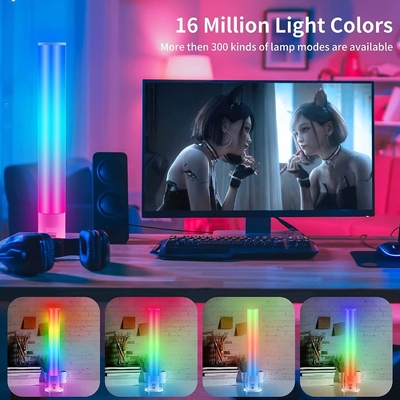 Design Cool Led Mood Light Tuya Wifi Control Dimming Led Tafellamp met RGB Wit